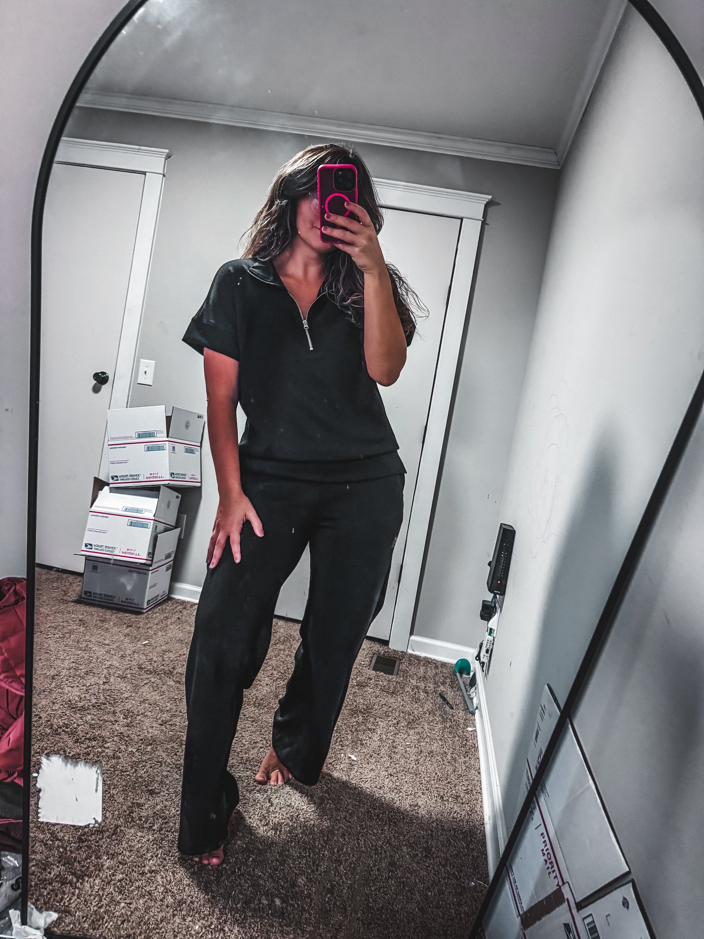 Luxe Scuba Zipper Set