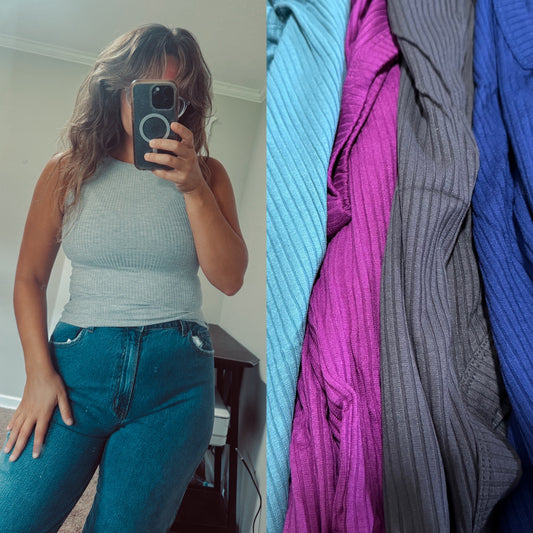 Ribbed Layering Tank