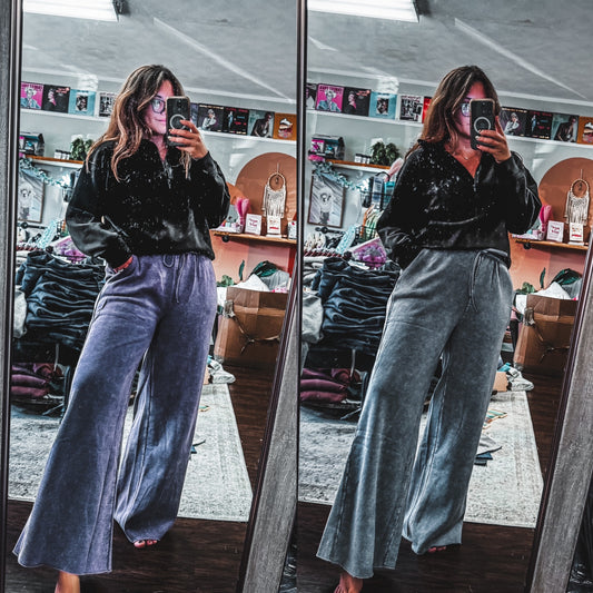 Vintage Wash Gerta Full Length Sweatpants