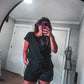 Black Cotton Set