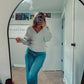 Beth Cross Wrap Sweater