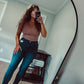 High Waisted Skinny Jeans