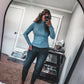 Oceans Turtleneck Lightweight Long Sleeve