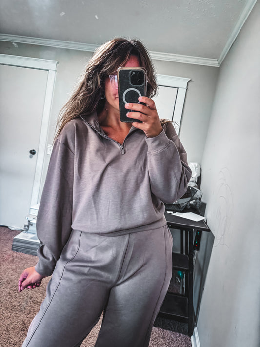 Scuba Halfzip Pullover (2Colors!)