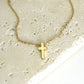 Dainty Gold Cross Necklace