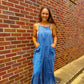 Denim Wide Leg Jumpsuit
