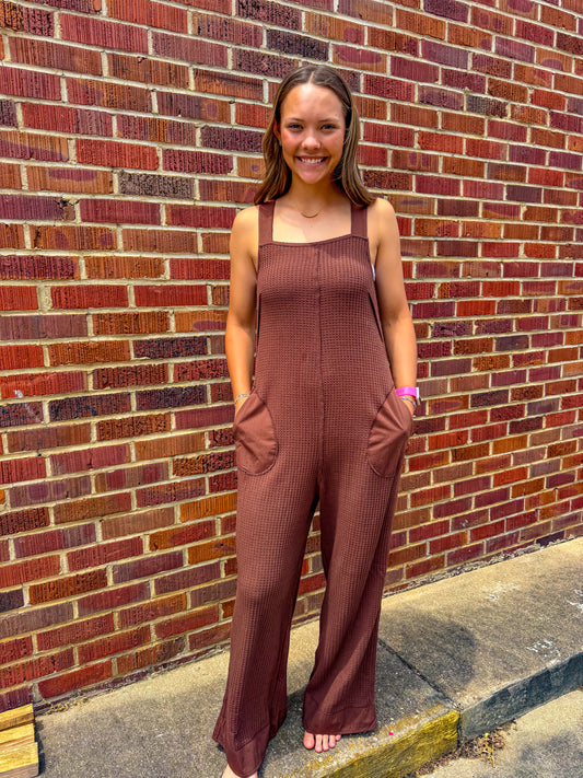 Wide Leg Overall Jumper