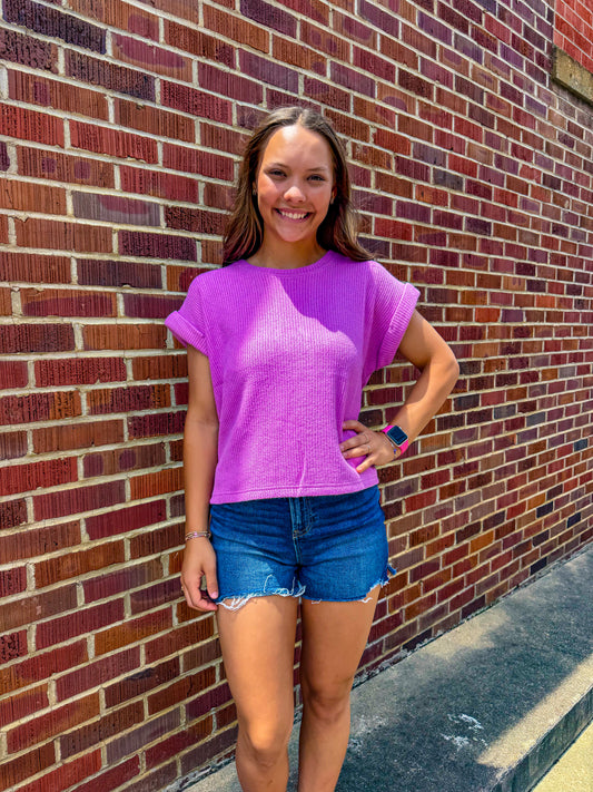 Lilac Lady Top